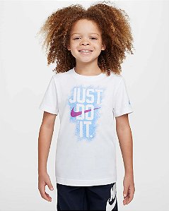 Camiseta Infantil Nike 86M524 - BRANCO