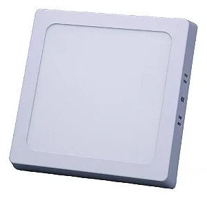 Painel de LED Sobrepor 12W Quadrado 6500K