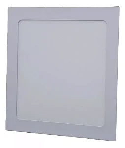 Painel de LED Embutir 12W Quadrado 6500K