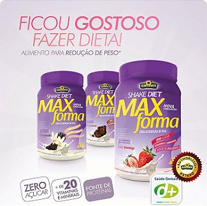 Shake Diet - Max Forma Morango