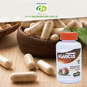 Cogumelo Agaricus 450 mg - 60 Caps