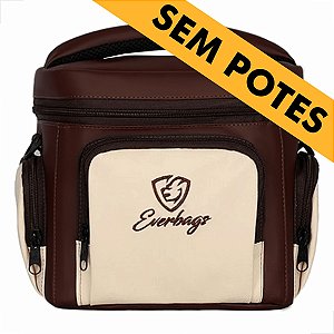 Bolsa Térmica Master Marrom/Creme