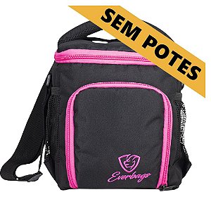 Bolsa Térmica Compacta Zíper Rosa