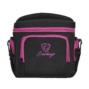 Bolsa Térmica Master Preto/Rosa