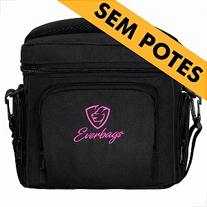 Bolsa Térmica Master Preto Logo Pink