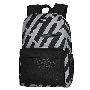 Mochila Premium Cinza/Preto