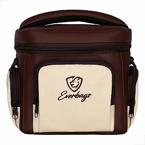 Bolsa Térmica Master Marrom/Creme