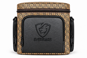 Bolsa Térmica Master Bege estampado preto