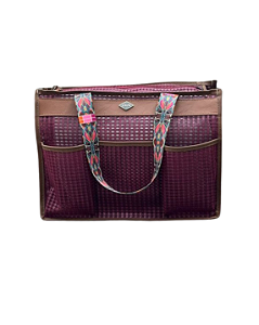 Bolsa Praia Anini Tela Vinho