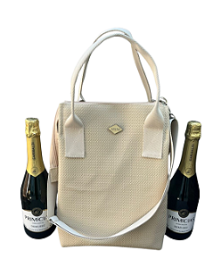 Porta Espumante e Vinho Bege