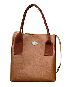 Bolsa Térmica Chique Caramelo Queimado alça Lisa