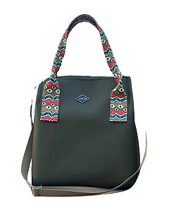 Bolsa Térmica Chique Verde Soldado olhos