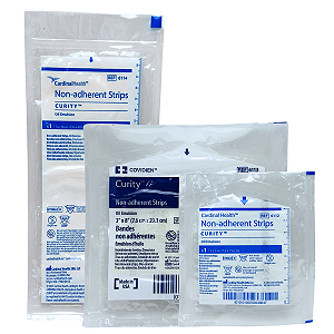 Curity Cobertura Não Aderente Impregnada Com Pretolatum - Unidade - Cardinal Health