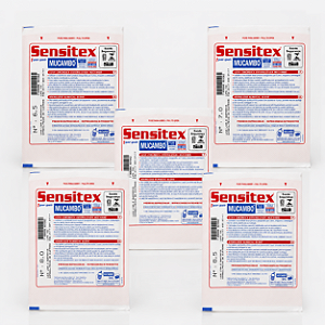 Luva Cirúrgica Estéril com Pó Sensitex Mucambo Vários Tamanhos