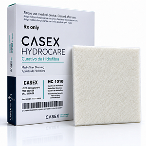 Hydrocare Curativo de Hidrofibra 10cm x 10cm - Casex