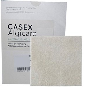 Algicare Curativo de Alginato de Calcio 10cm x 10cm - Casex