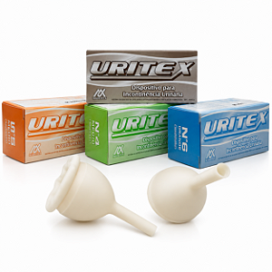 Dispositivo para Incontinência Urinária Uritex Masculino 2 Unidades