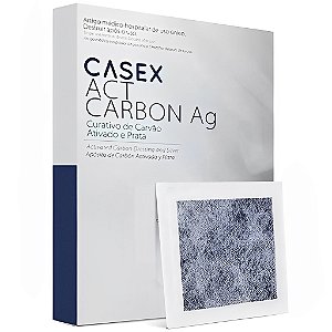 Act Carbon Ag Curativo de Carvão Ativado e Prata Casex - 1 Unidade