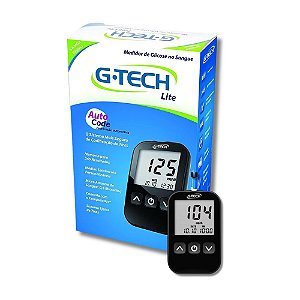 Medidor de Glicose / Glicemia Lite Completo G-tech