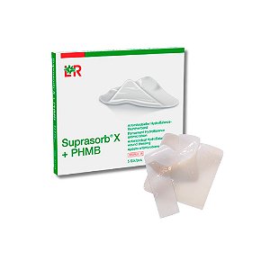 Curativo Suprasorb X + phmb Hidrofibra 9x9cm 1 Un. - Lohmann & Rauscher