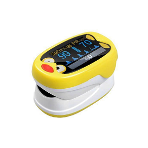 Oxímetro Pediátrico K1 Amarelo LED Usb – Bic Diagnóstico