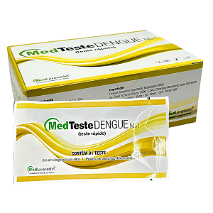 MedTeste Dengue NS1 Caixa C/25 - MedLevensohn