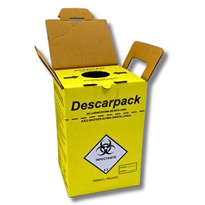 Coletor para Material Perfurocortante Descartável - Descarpack
