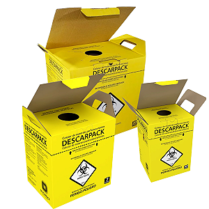 Coletor para Material Perfurocortante Descartável - Descarpack