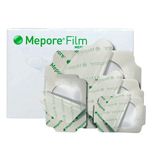 Curativo Mepore Film Transparente Adesivo e Respirável - Unidade  - Molnlycke