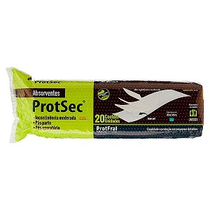 Absorvente Geriátrico Unissex Tamanho Único - ProtSec - Pacote com 20 Un.