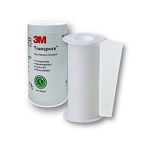 Fita Adesiva Cirúrgica Transpore 10cm x 4,5m - 3M