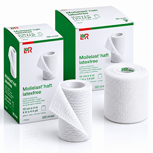 Bandagem Coesiva Mollelast Haft Latexfree - Lohmann & Rauscher - Unidade