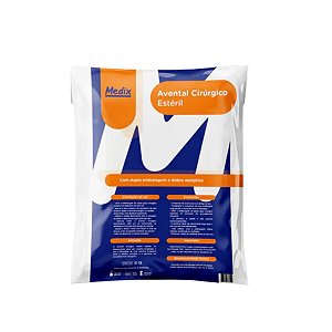 Avental Cirúrgico Estéril - Unidade - Medix