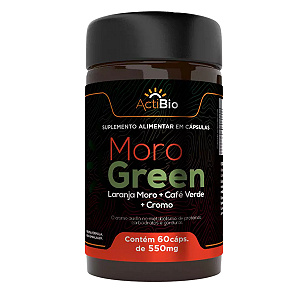 Moro Green - 60 caps - ActiBio - Supraervas