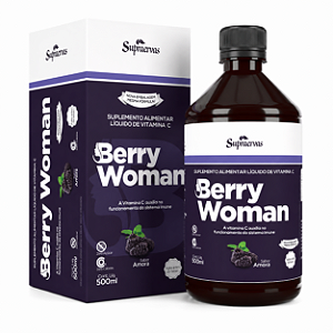 Berry Woman Supraervas Vitamina C Sabor Amora 500ml