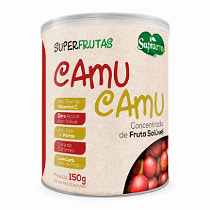 Camu-Camu Solúvel com Vitamina C e Fibras 150 g Supraervas