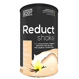 Reduct Shake Baunilha 400g - Monster Body - Supraervas