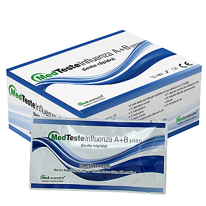 MedTeste Influenza A+B H1N1 Caixa C/10 - MedLevensohn