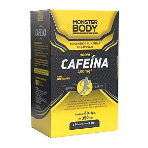 Cafeína 350mg - 60cps - Monster Body - Supraervas