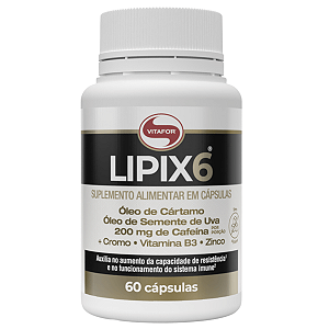 Lipix 6 - 60 cap - Vitafor