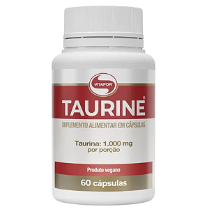 Taurine – 60 cápsulas -  Vitafor