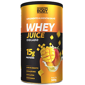 Whey Juice Isolado Manga 300g - Monster Body - Supraervas