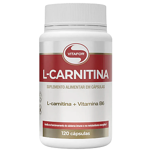 L-Carnitina - 120 cap - Vitafor