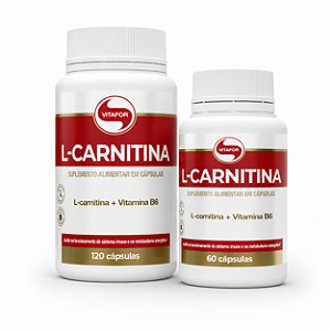 L-Carnitina Vitafor Cápsulas Várias Quantidades