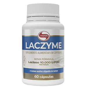Laczyme 10.000U.FCC  - 60 cap - Vitafor