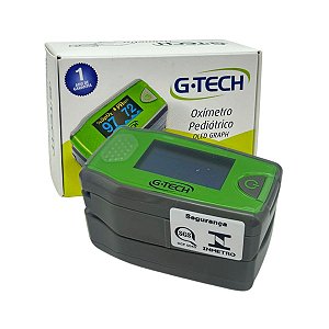 Oxímetro Pediátrico de Pulso para Dedo OLED - G-Tech