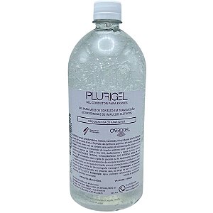 Plurigel Gel Condutor para Ultrassom e Correntes Incolor 1kg - Carbogel