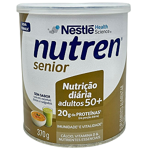 Nutren Senior Sem Sabor Pó - Lata 370g - Nestlé