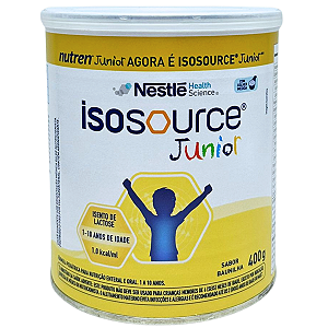 Isosource Júnior Baunilha - Lata 400g - Nestlé