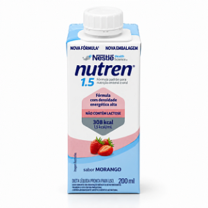 Nutren 1.5 Morango 200ml - Nestlé
